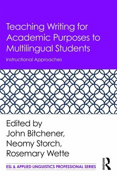 Teaching Writing for Academic Purposes to Multilingual Students (eBook, ePUB)