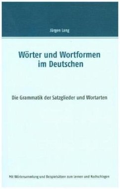 Cover Wörter und Wortformen im Deutschen