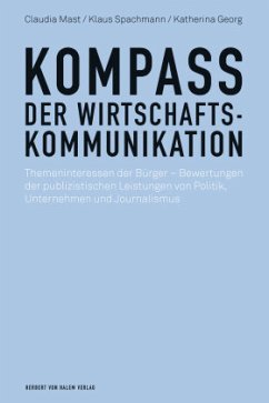 Kompass der Wirtschaftskommunikation - Georg, Katherina;Spachmann, Klaus;Mast, Claudia