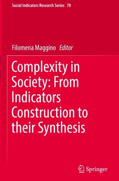 Complexity in Society: From Indicators Construction to their Synthesis