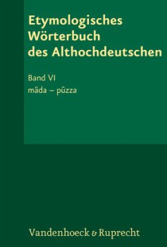 Etymologisches Wörterbuch des Althochdeutschen