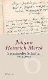 Gesammelte Schriften 1781-1782