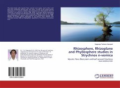Rhizosphere, Rhizoplane and Phyllosphere studies in Strychnos n-vomica