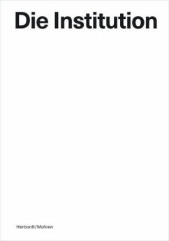 Cover Die Institution