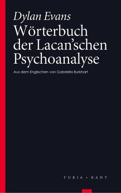 Wörterbuch der Lacan'schen Psychoanalyse - Evans, Dylan