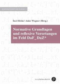 Cover Normative Grundlagen und reflexive Verortungen im Feld DaF_DaZ_