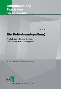 Cover Die Betriebsaufspaltung.