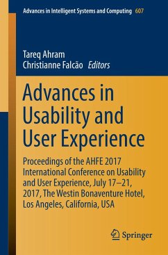 Advances in Usability and User Experience