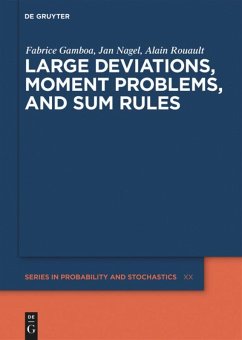 Large Deviations, Moment Problems, and Sum Rules - Gamboa, Fabrice;Nagel, Jan;Rouault, Alain