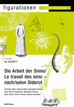 Cover Die Arbeit der Sinne - nach Diderot