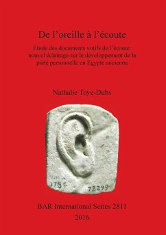 De l'oreille à l'écoute - Toye-Dubs, Nathalie