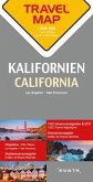 KUNTH TRAVELMAP Kalifornien 1:800.000. California. Californie