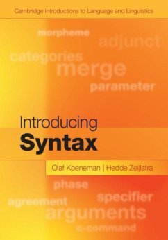 Introducing Syntax (eBook, PDF) - Koeneman, Olaf