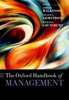 Cover The Oxford Handbook of Management (eBook, PDF)