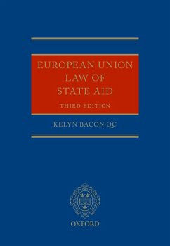 Cover European Union Law of State Aid (eBook, PDF)