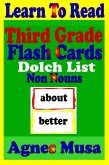 Third Grade Flash Cards - Dolch List Non Nouns (Learn To Read, #26) (eBook, ePUB)