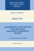 Amorphous Magnetism and Metallic Magnetic Materials - Digest (eBook, PDF)