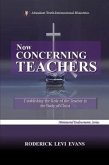 Now Concerning Teachers (eBook, ePUB)