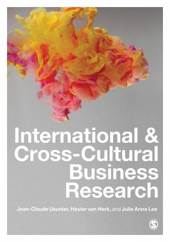 International and Cross-Cultural Business Research (eBook, ePUB) - Usunier, Jean-Claude; Herk, Hester van; Lee, Julie Anne Anne