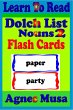 Dolch List Noun Flash Cards 2 (Learn To... - Bild 1