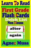 First Grade Flash Cards - Dolch List Non Nouns (Learn To Read, #23) (eBook, ePUB)