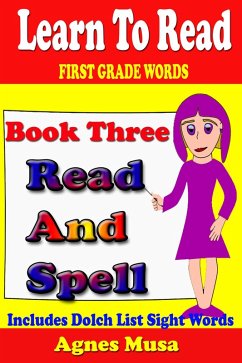 Cover Book Three Read And Spell First Grade Words (eBook, ePUB)