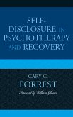 Self-Disclosure in Psychotherapy and Recovery (eBook, ePUB)