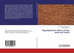 Hypolipidemic effect of Flax seed and Garlic - Subramanian, M. Amirthaveni;Balakrishnan, Thilaga
