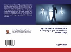 Organisational performance & employee job satisfaction relationship