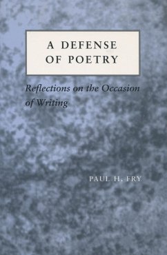 A Defense of Poetry - Fry, Paul H