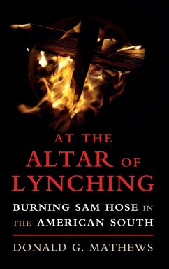 At the Altar of Lynching - Mathews, Donald G.