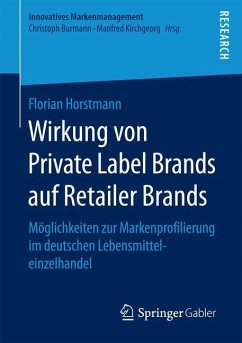 Wirkung von Private Label Brands auf Retailer Brands - Horstmann, Florian