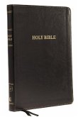 KJV, Thinline Bible, Large Print, Imitation Leather, Black, Indexed, Red Letter Edition