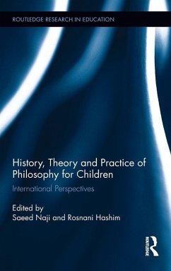 Cover History, Theory and Practice of Philosophy for Children
