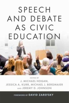 Cover Speech and Debate as Civic Education