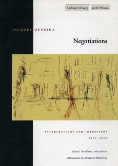 Negotiations - Derrida, Jacques