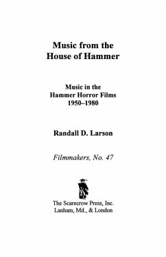 Music from the House of Hammer (eBook, ePUB) - Larson, Randall D.