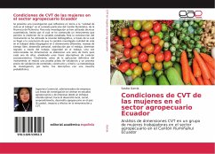 Condiciones de CVT de las mujeres en el sector agropecuario Ecuador