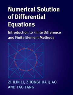 Numerical Solution of Differential Equations - Tang, Tao;Qiao, Zhonghua;Li, Zhilin