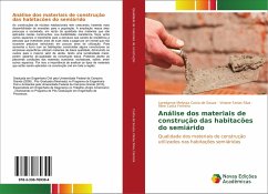 Análise dos materiais de construção das habitacões do semiárido - Costa de Souza, Loredanna Melyssa;Farias Silva, Viviane;Ferreira, Aline Costa