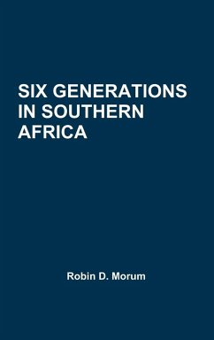 Cover SIX GENERATIONS IN SOUTHERN AFRICA