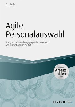 Agile Personalauswahl - inkl. Arbeitshilfen online (eBook, PDF) - Riedel, Tim