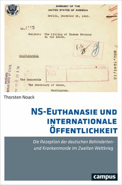 NS-Euthanasie und internationale Öffentlichkeit (eBook, PDF) - Noack, Thorsten