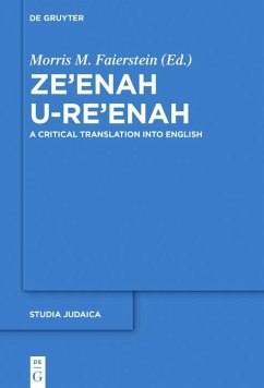 Cover Ze'enah U-Re'enah (eBook, PDF)
