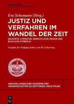 Justiz und Verfahren im Wandel der Zeit (eBook, PDF)