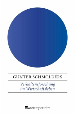 Verhaltensforschung im Wirtschaftsleben (eBook, ePUB) - Schmölders, Günter