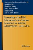 Proceedings of the Third International Afro-European Conference for Industrial Advancement ¿ AECIA 2016