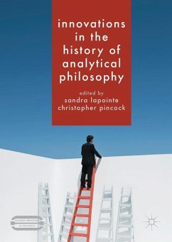 Innovations in the History of Analytical Philosophy