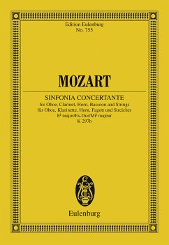 Sinfonia concertante Eb major (eBook, PDF) - Mozart, Wolfgang Amadeus