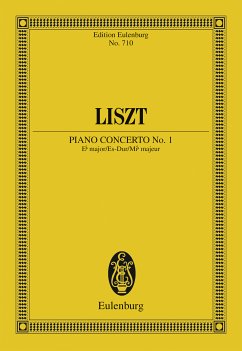 Piano Concerto No. 1 Eb major (eBook, PDF) - Liszt, Franz